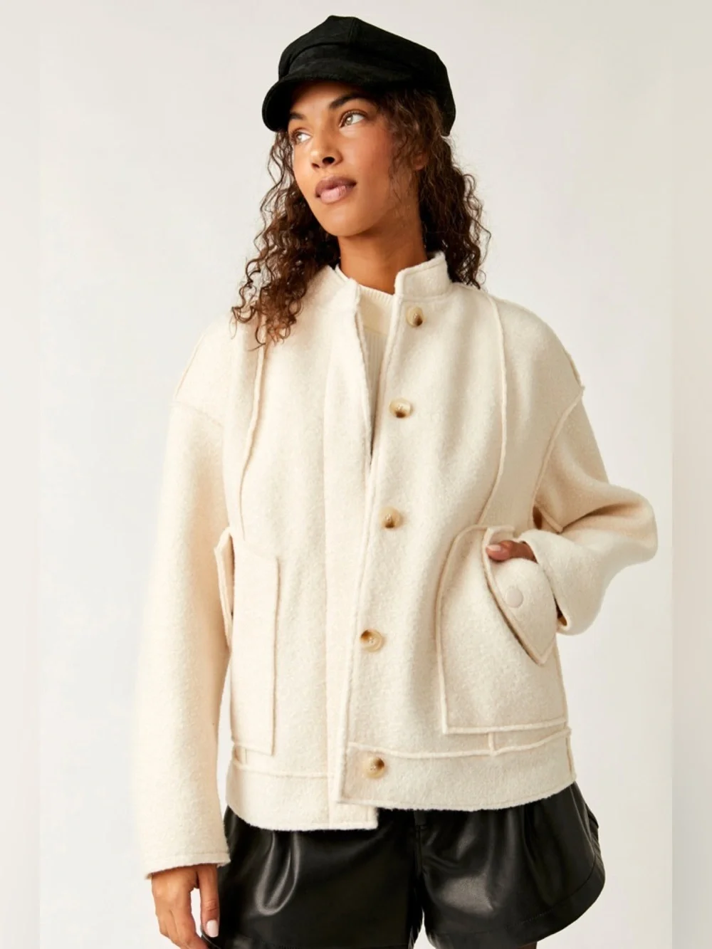 Free people Willow Bomber jacket